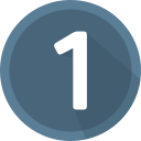 numero 1 icon