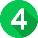 número 4 icon