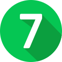 numero 7 icon