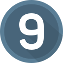 número 9 icon