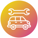 servicio de auto icon