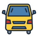 Camper van icon