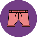 pantalones cortos icon