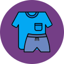 ropa deportiva icon