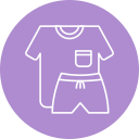 ropa deportiva icon