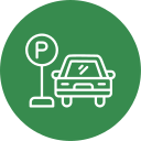 aparcamiento de coches icon