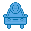 servicio de auto icon