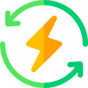 energía renovable icon