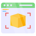 cubo 3d icon