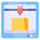 impresora 3d icon