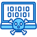 código binario icon