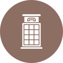 cabina telefónica icon