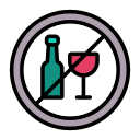 no alcohol icon