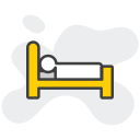 cama de hospital icon