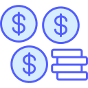 Символ доллара в черном овале