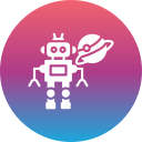 robot espacial icon