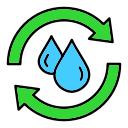 reutilizar el agua icon