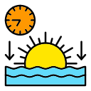 puesta de sol icon