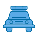 coche de policía icon