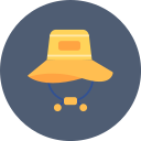 sombrero para el sol icon