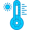 temperatura caliente icon