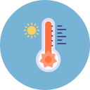 temperatura caliente icon