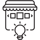 solución para icono de comercio electrónico 