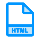 formato de archivo html 