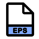 formato de archivo eps icon