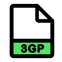 formato de archivo 3gp icon