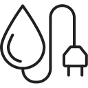 energía del agua icon