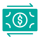 Transaccion monetaria icon