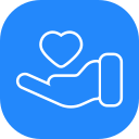 corazón de la mano icon