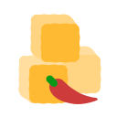 tofu frito icon