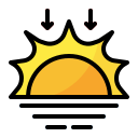 puesta de sol icon