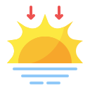 puesta de sol icon