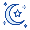 luna y estrellas