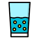 vaso de agua