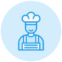 chef masculino icon