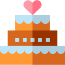 pastel de boda icon