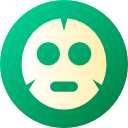 máscara facial icon