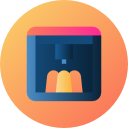 impresora 3d icon