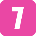 numero 7 icon