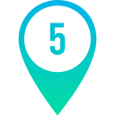 número 5 icon