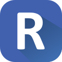 Letter r Generic color fill icon