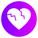 corazón roto icon