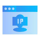 dirección ip icon