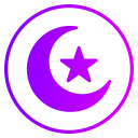 luna creciente icon