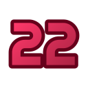 22 