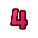 número 4 icon